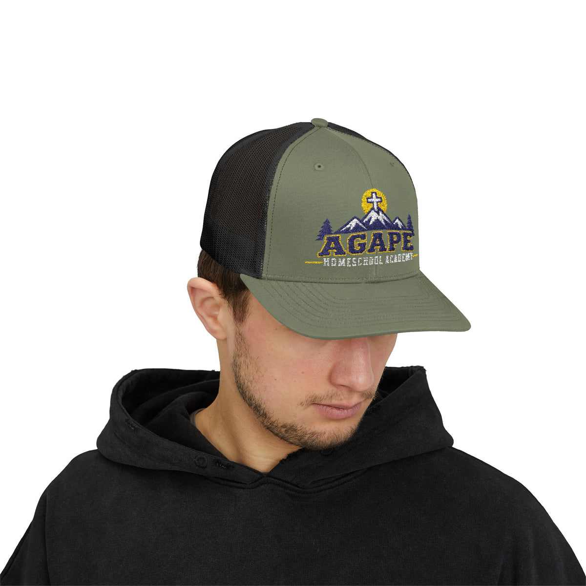 Agape Homeschool Academy Mountain Trucker Hat