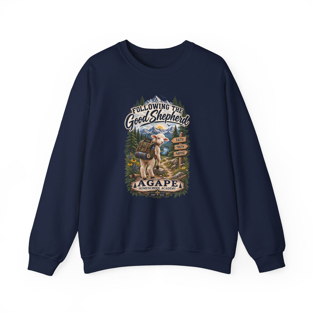 Lambs Agape Homeschool Academy Good Shepherd Sweatshirt