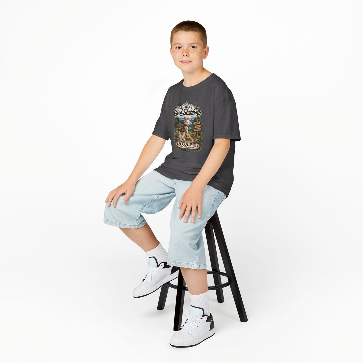 Lambs Agape Homeschool Academy Good Shepherd Tee