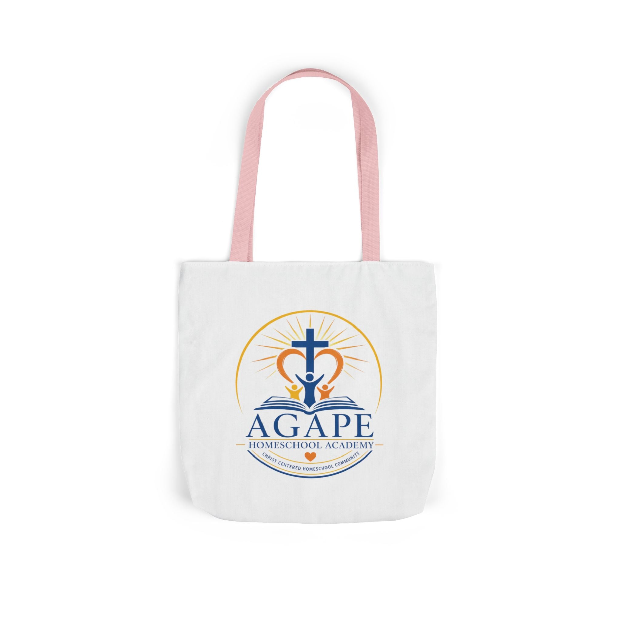 Agape Homeschool Academy Logo Tote Bag - 3 Sizes