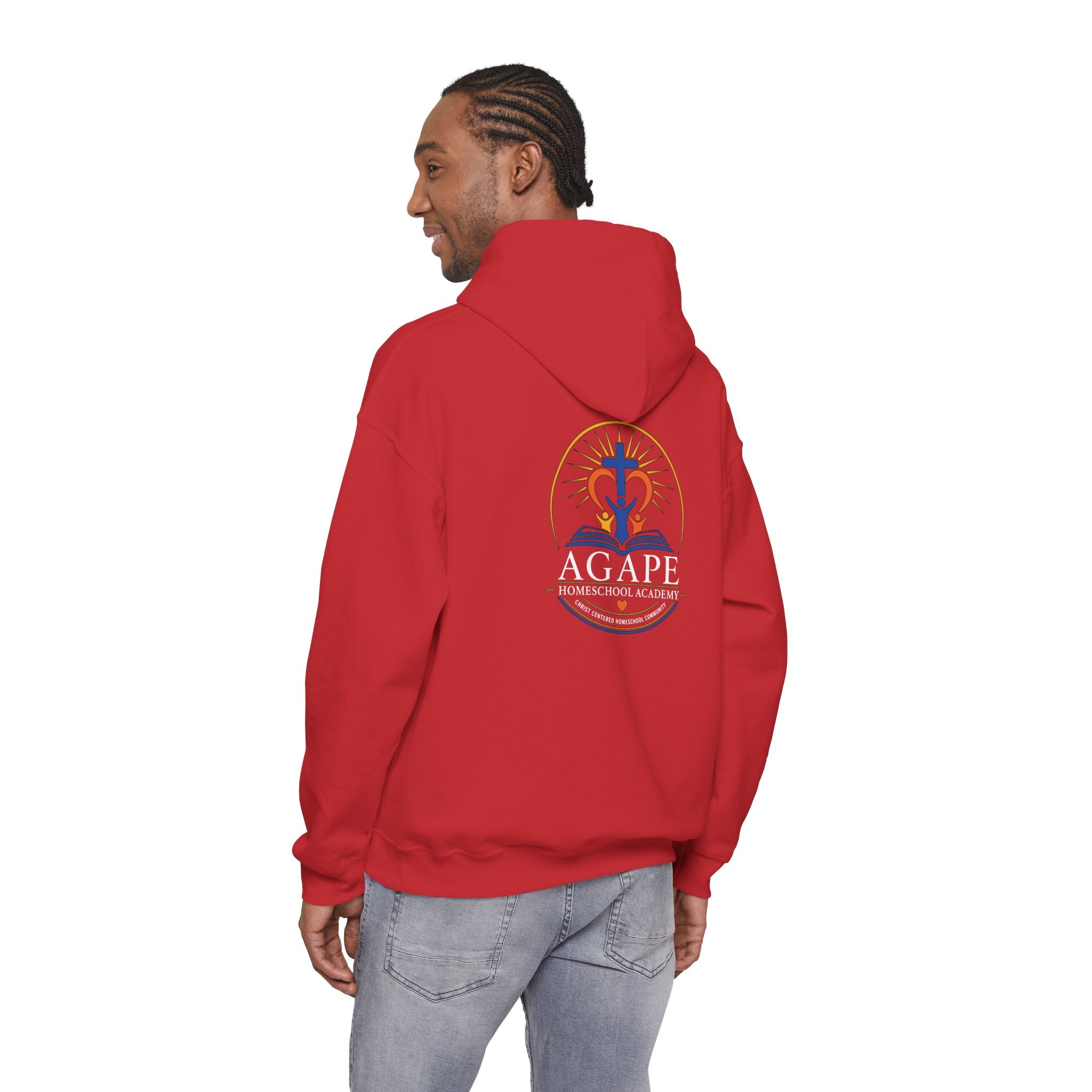 Agape Homeschool Academy Logo Pullover Hoodie