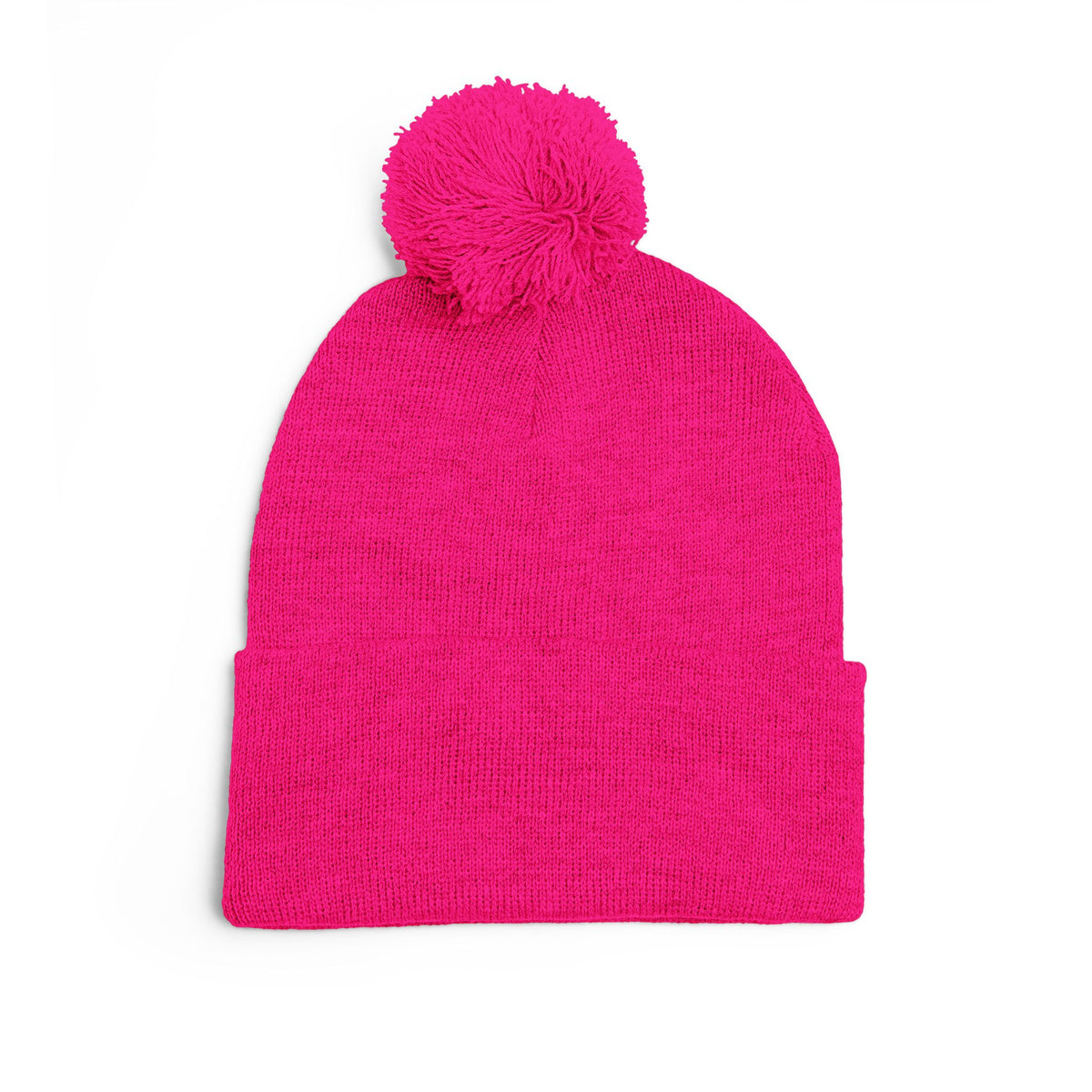 Agape Homeschool Academy Embroidered Pom Pom Beanie (Dark Colors)