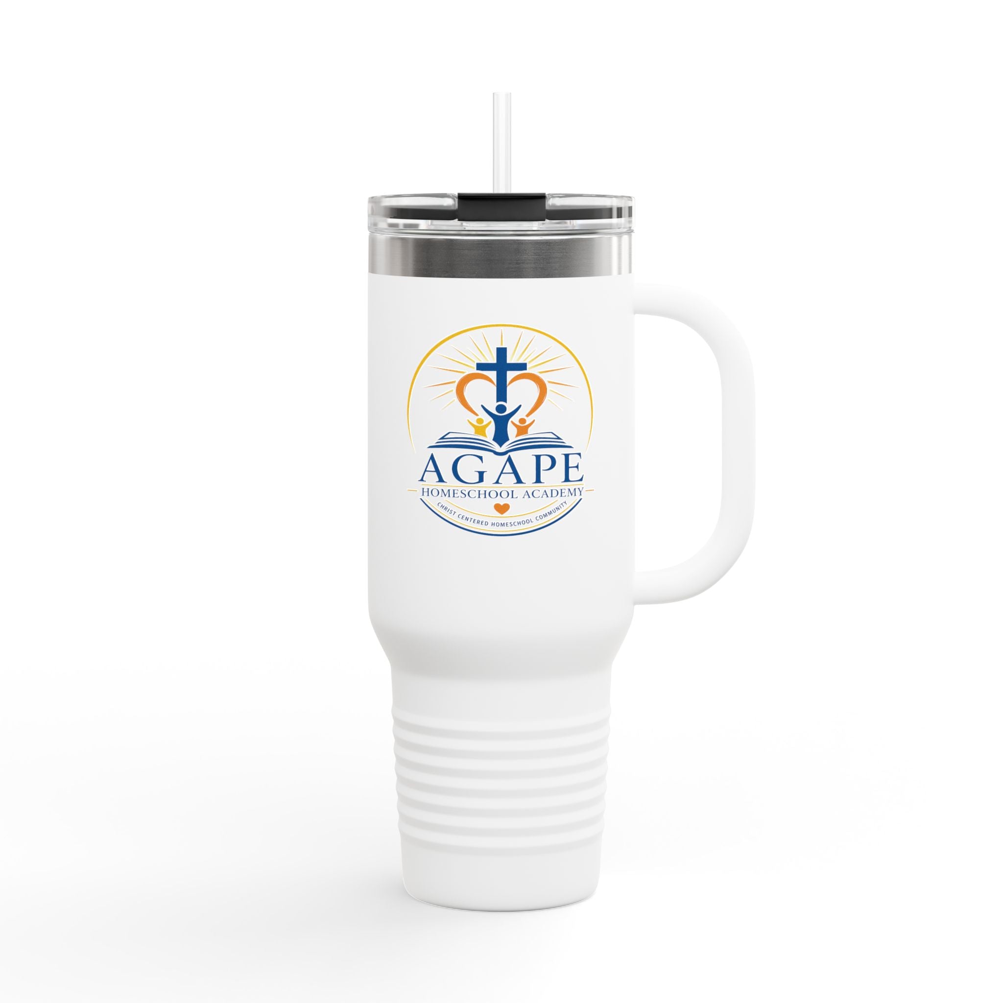 40oz Agape Homeschool Academy Logo Insulated Tumbler