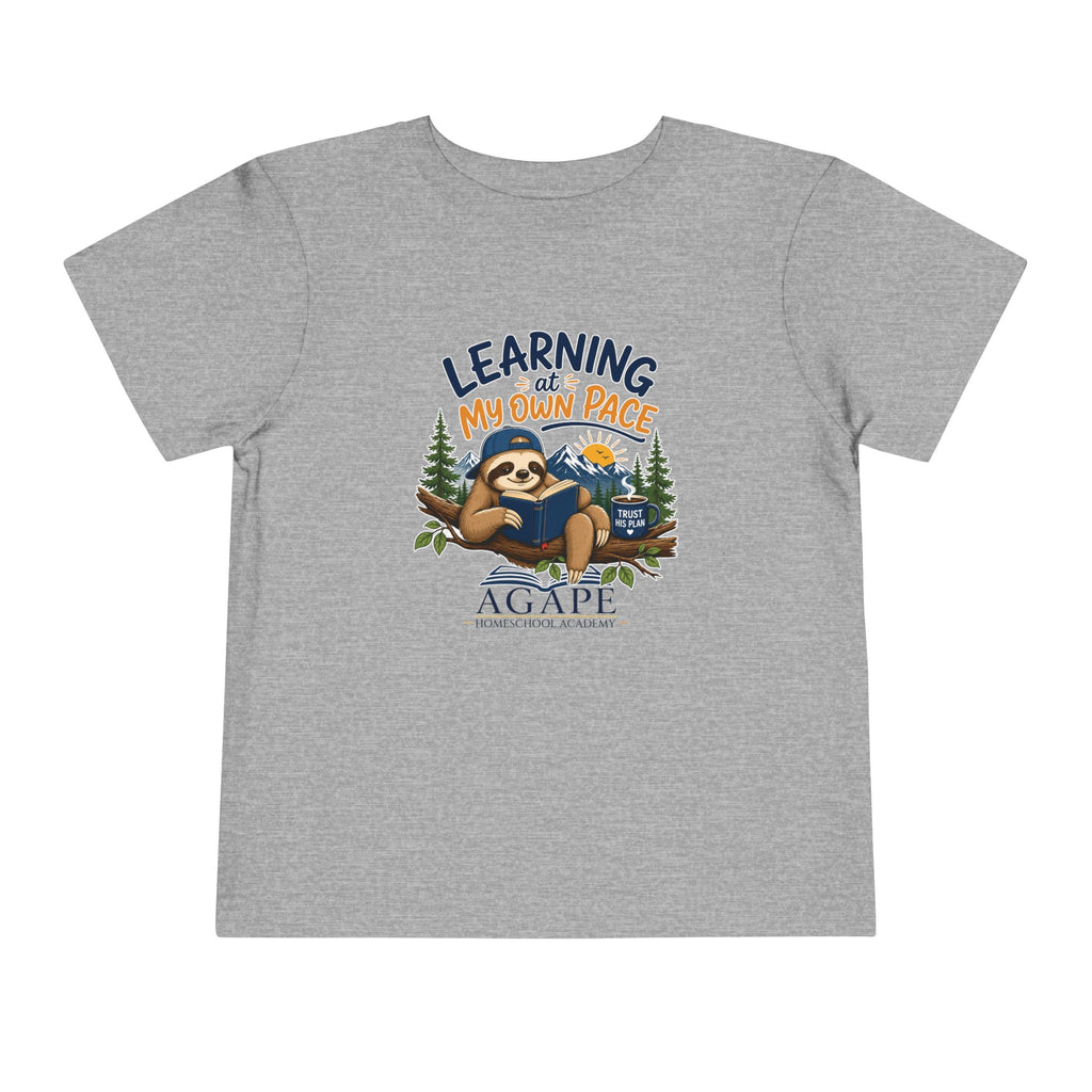 Tots Learning At My Own Pace Sloth Tee