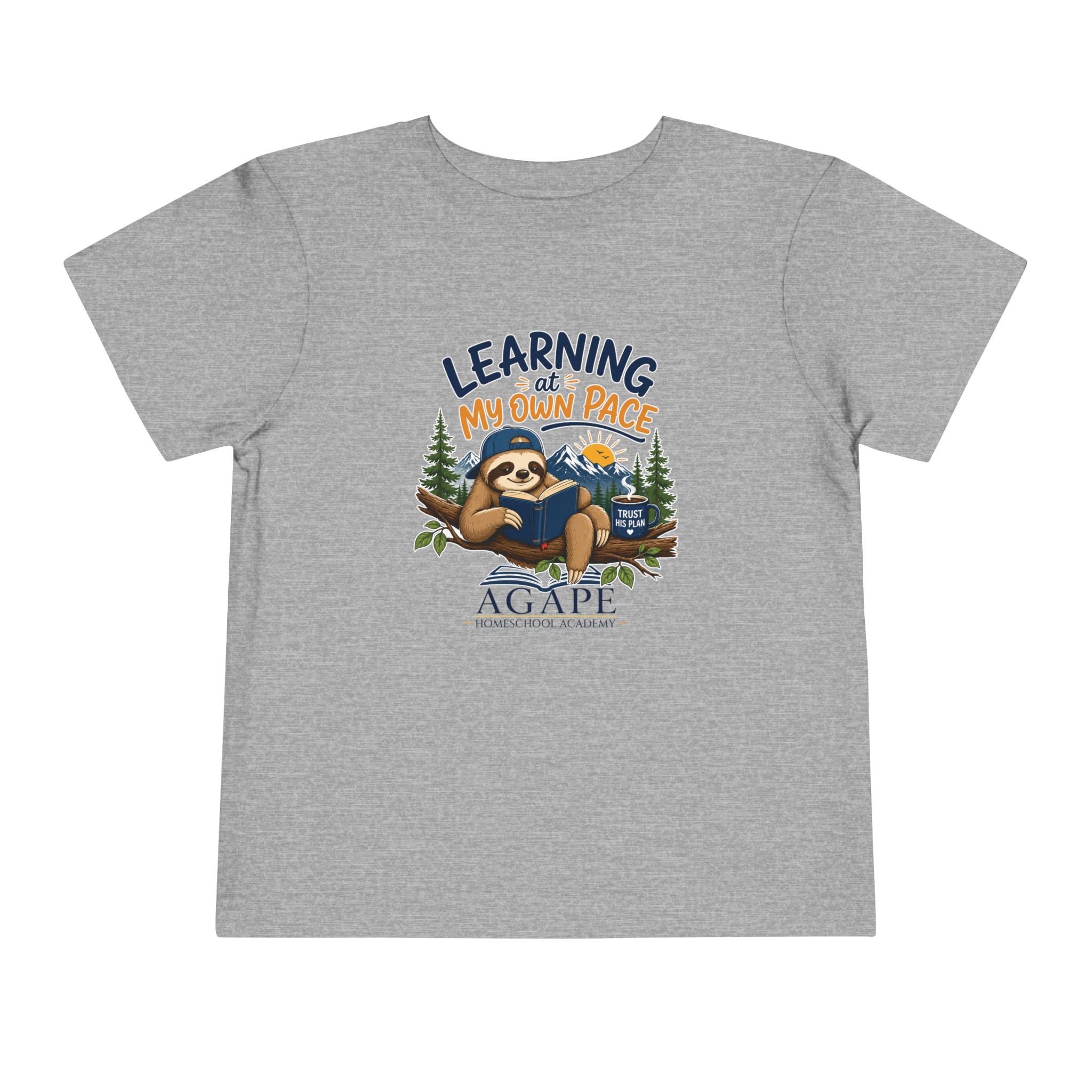 Tots Learning At My Own Pace Sloth Tee