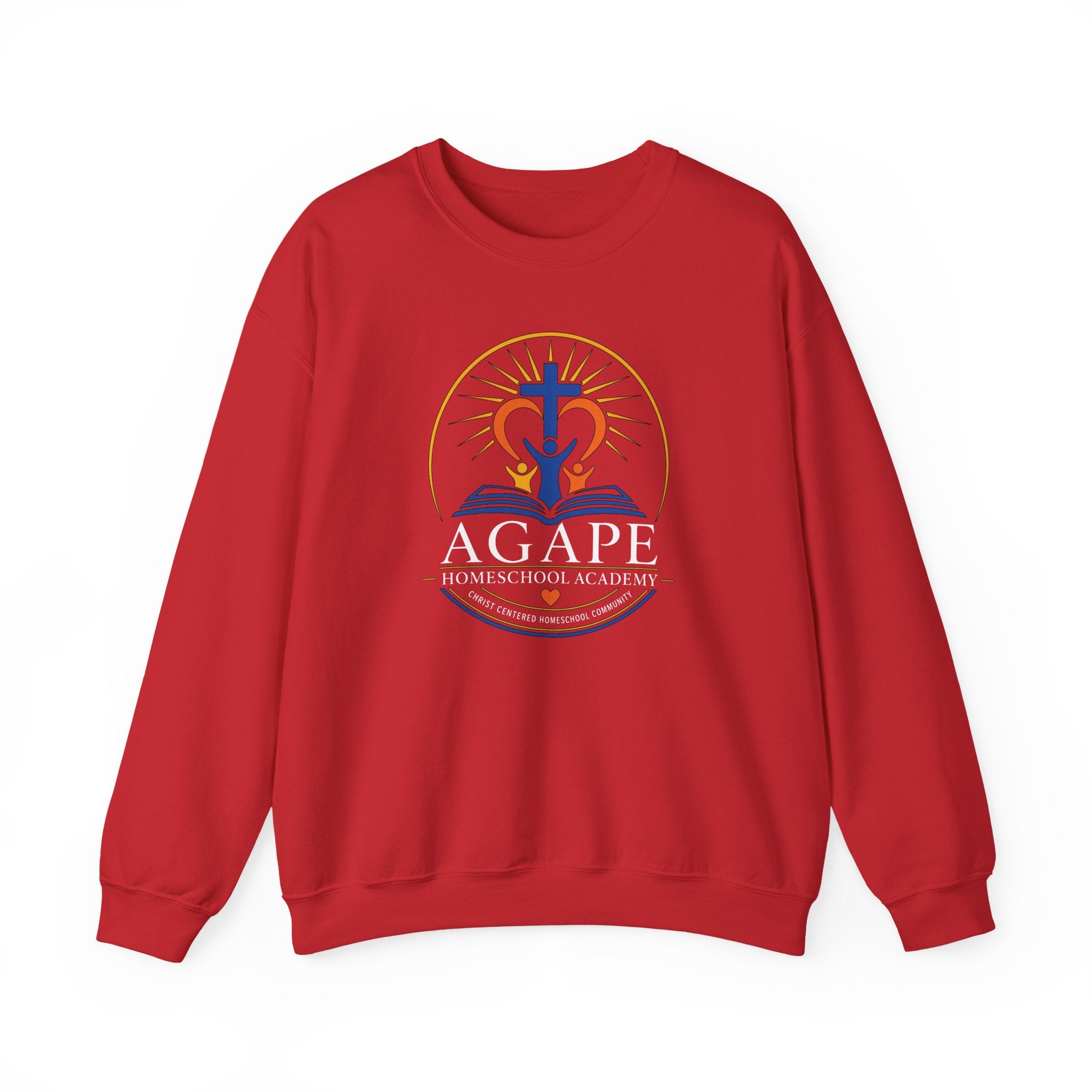 Lions Agape Homeschool Academy Logo Sweatshirt
