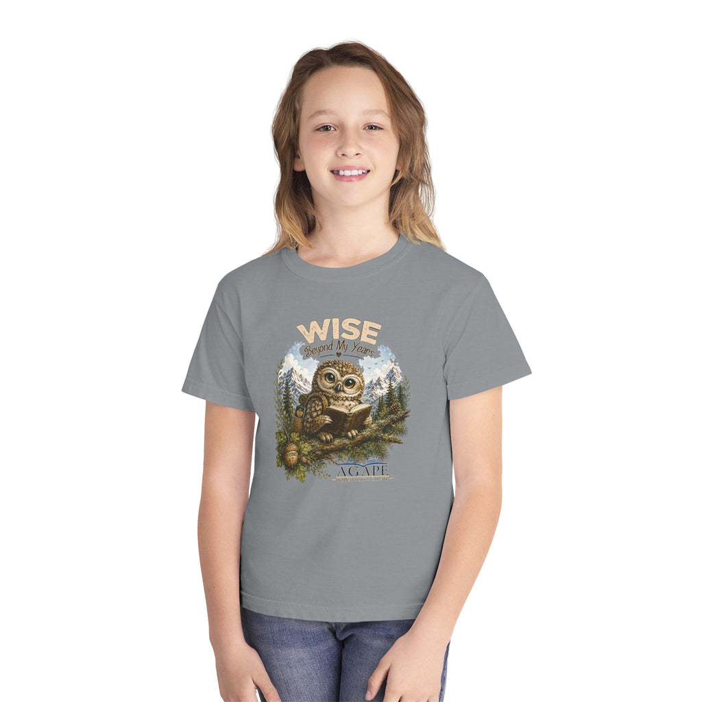Doves Wise Beyond My Years Owl Tee