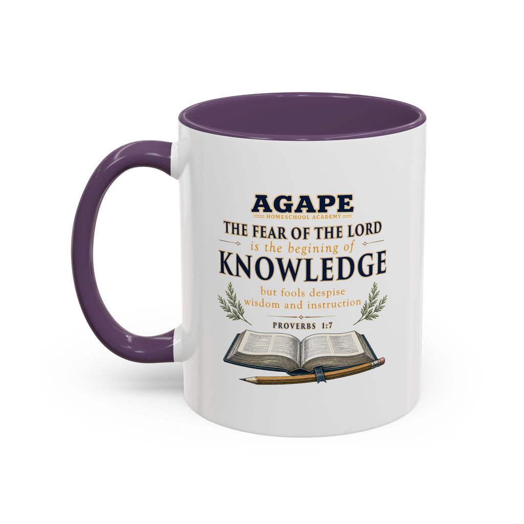 Agape Homeschool Academy Knowledge Mug - 11oz & 15oz