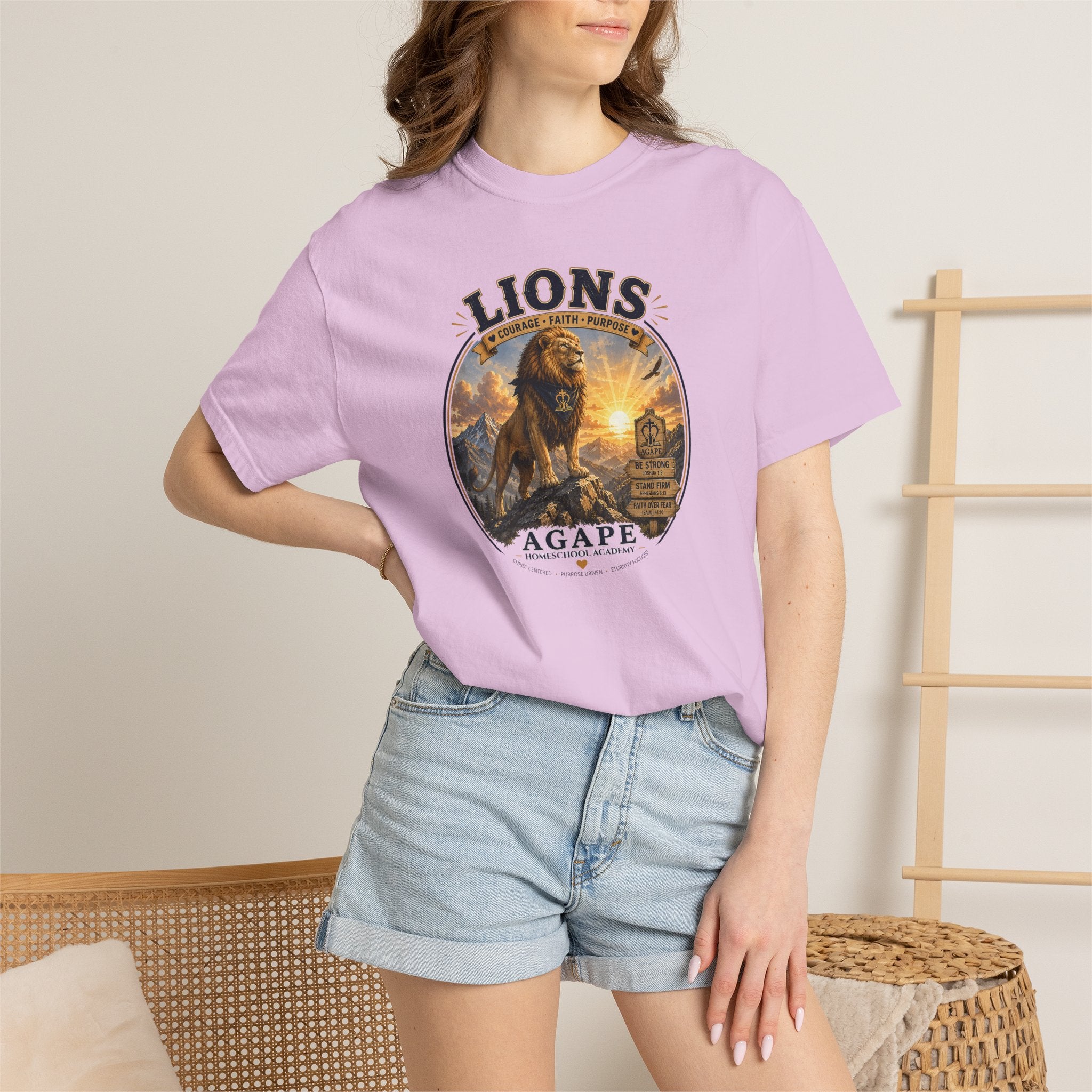 Lions Agape Homeschool Academy Tee