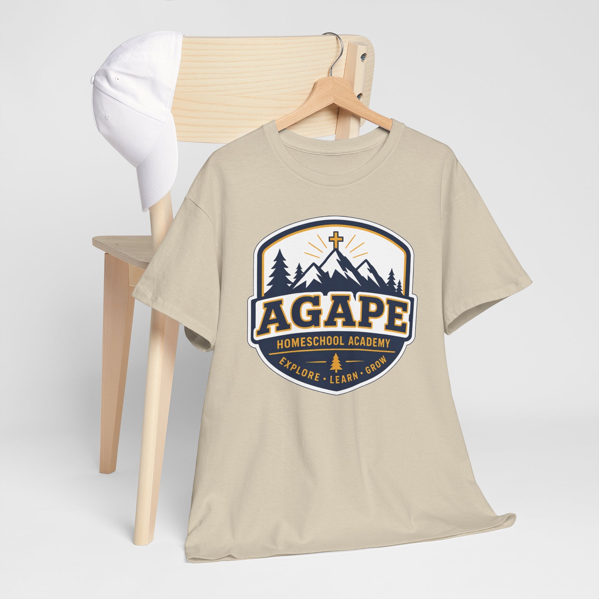 Agape Homeschool Academy Badge T-Shirt