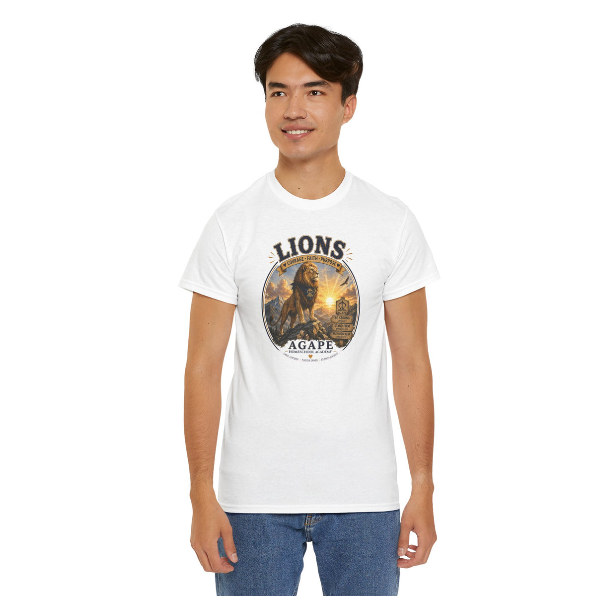 Lions Agape Homeschool Academy Tee