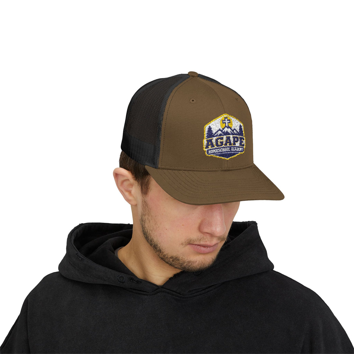 Copy of Agape Homeschool Academy Badge Trucker Hat