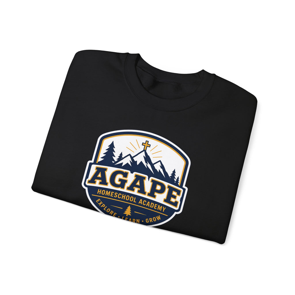 Agape Homeschool Academy Badge Sweatshirt