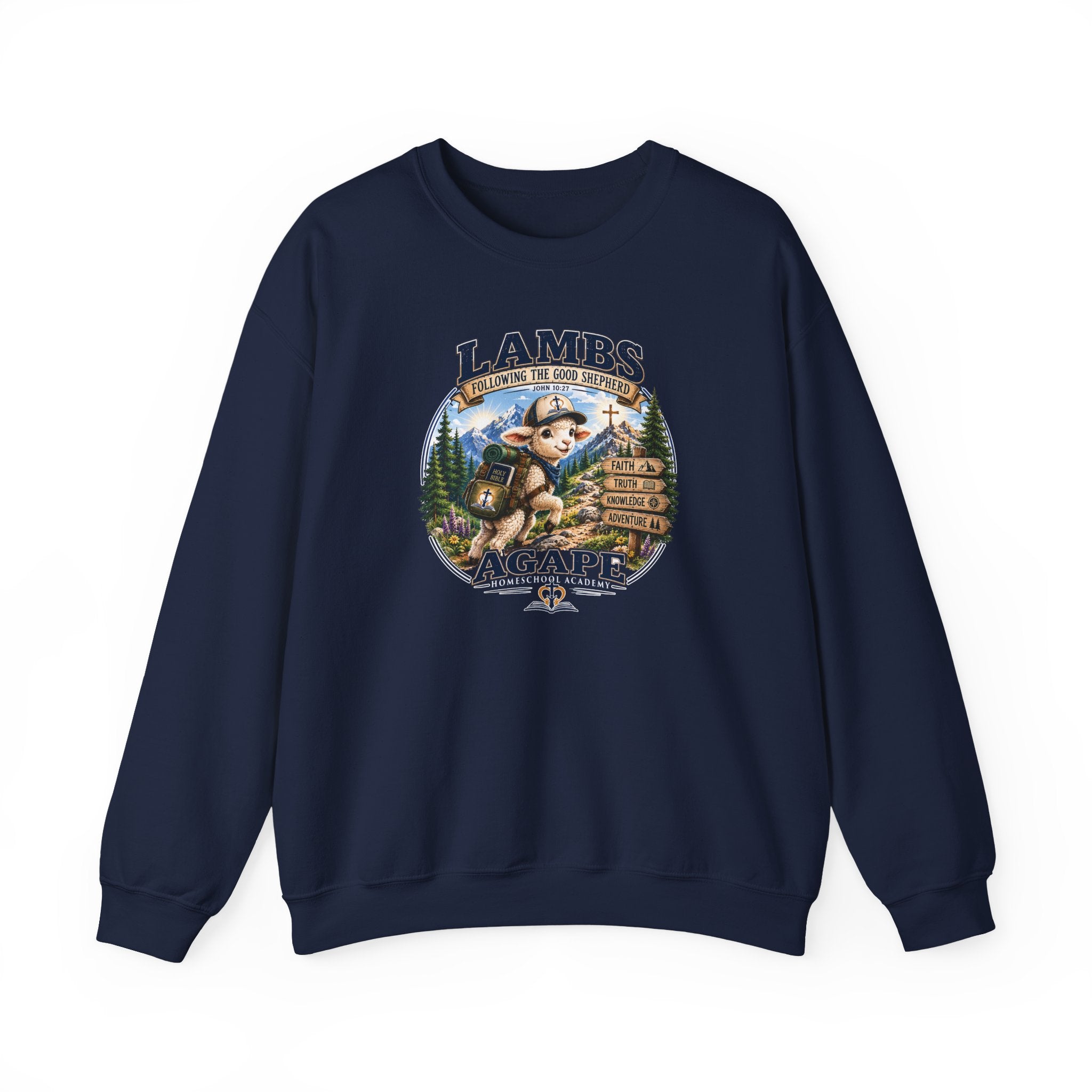 Lambs Agape Homeschool Academy Sweatshirt