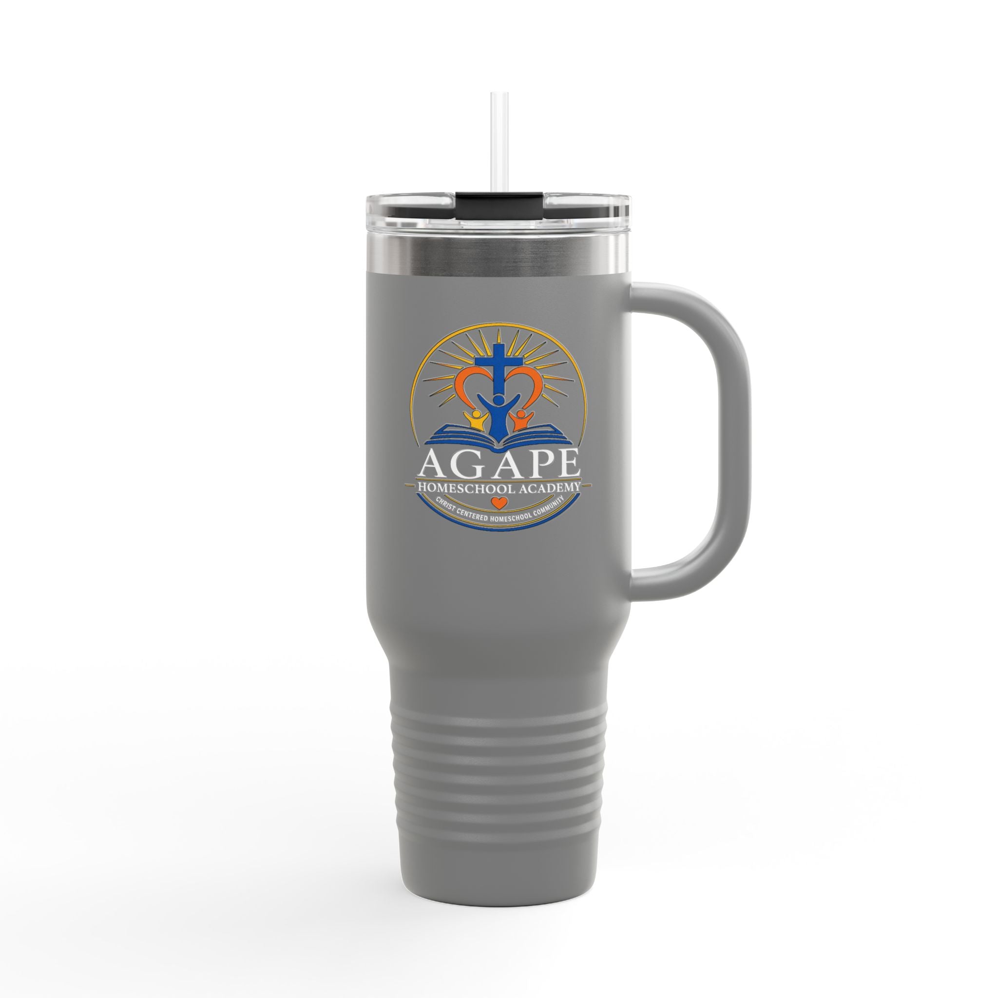 40oz Agape Homeschool Academy Logo Insulated Tumbler