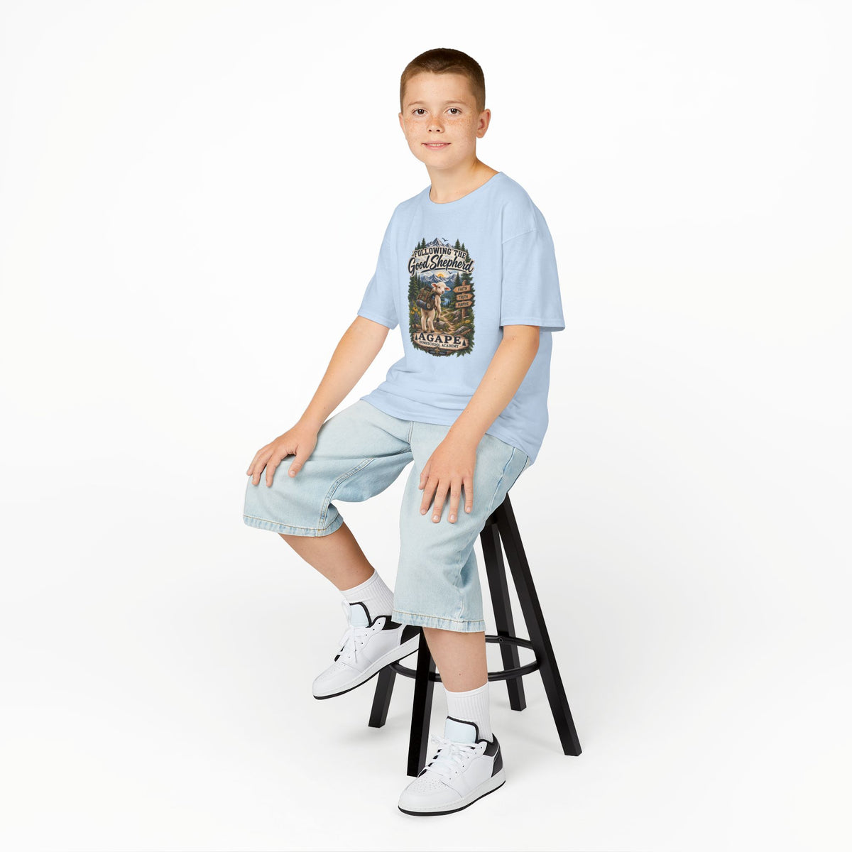 Lambs Agape Homeschool Academy Good Shepherd Tee