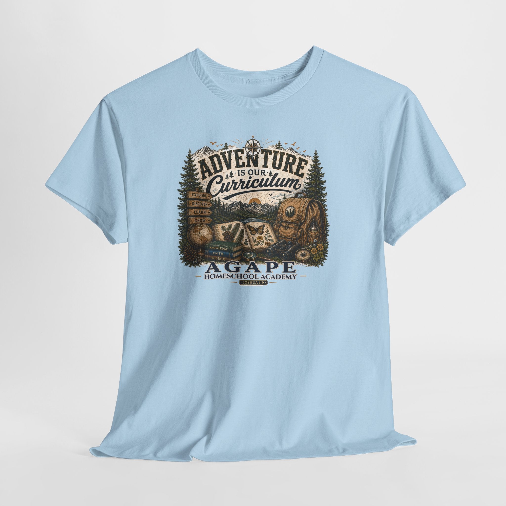 Lions Agape Homeschool Academy Adventure Tee