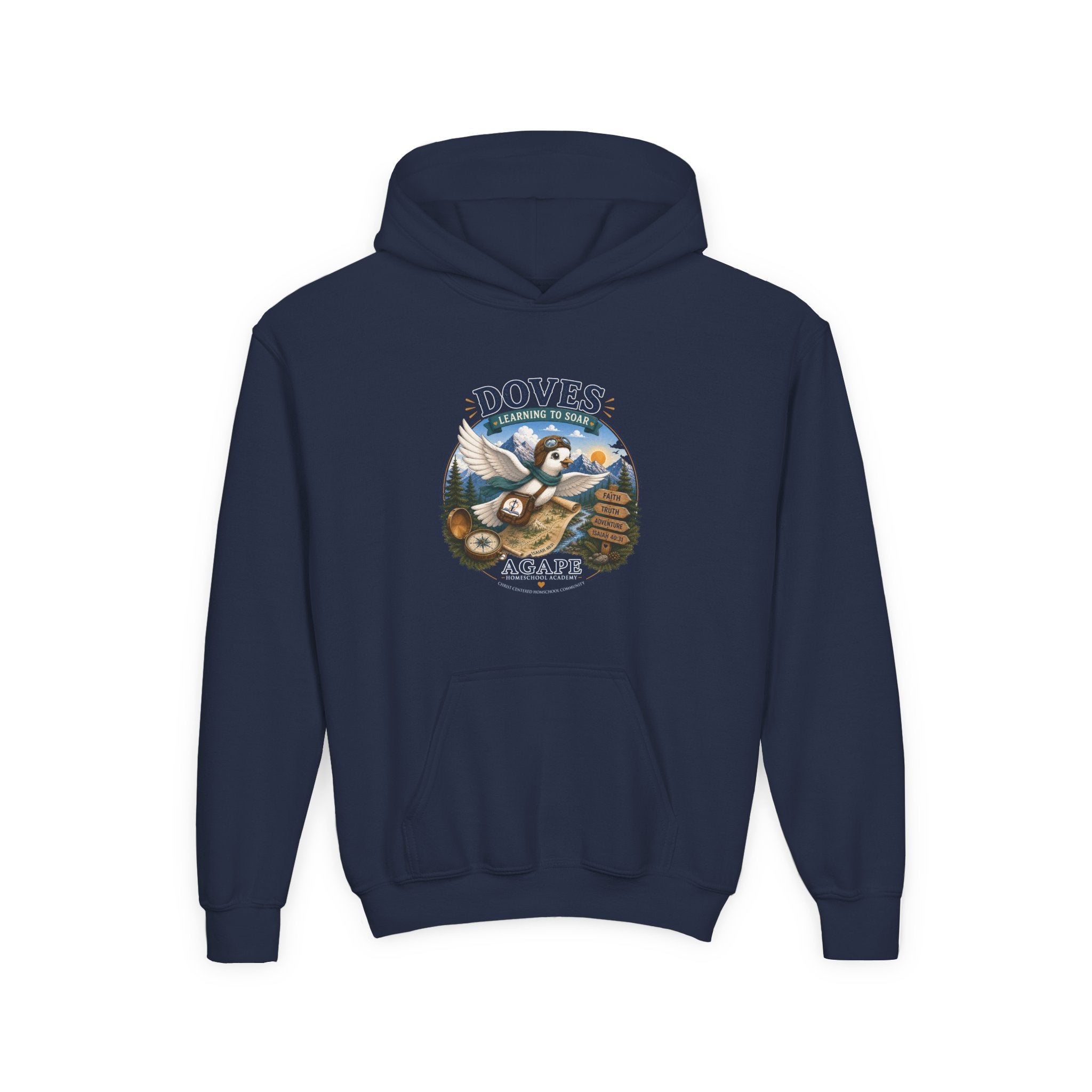 Doves Agape Christian Academy Pullover Hoodie