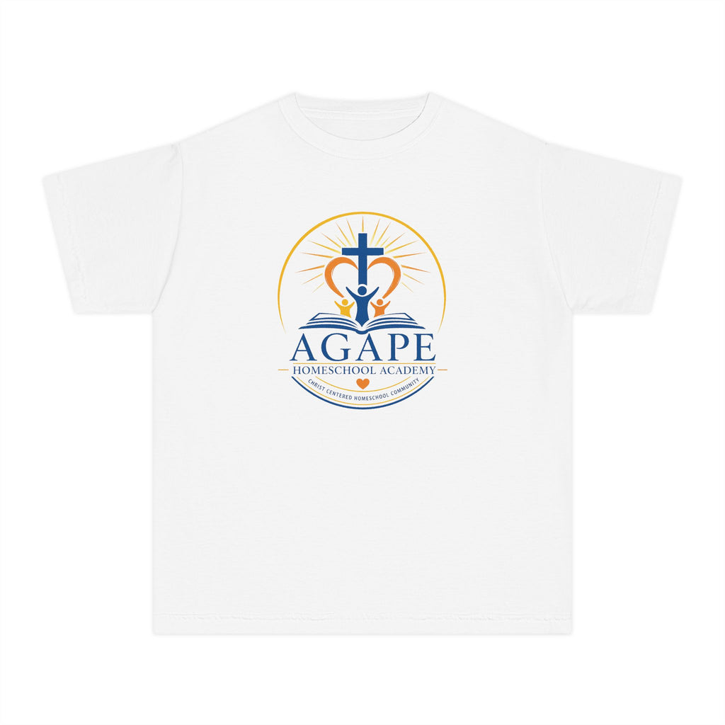 Lambs Agape Homeschool Academy Logo Tee