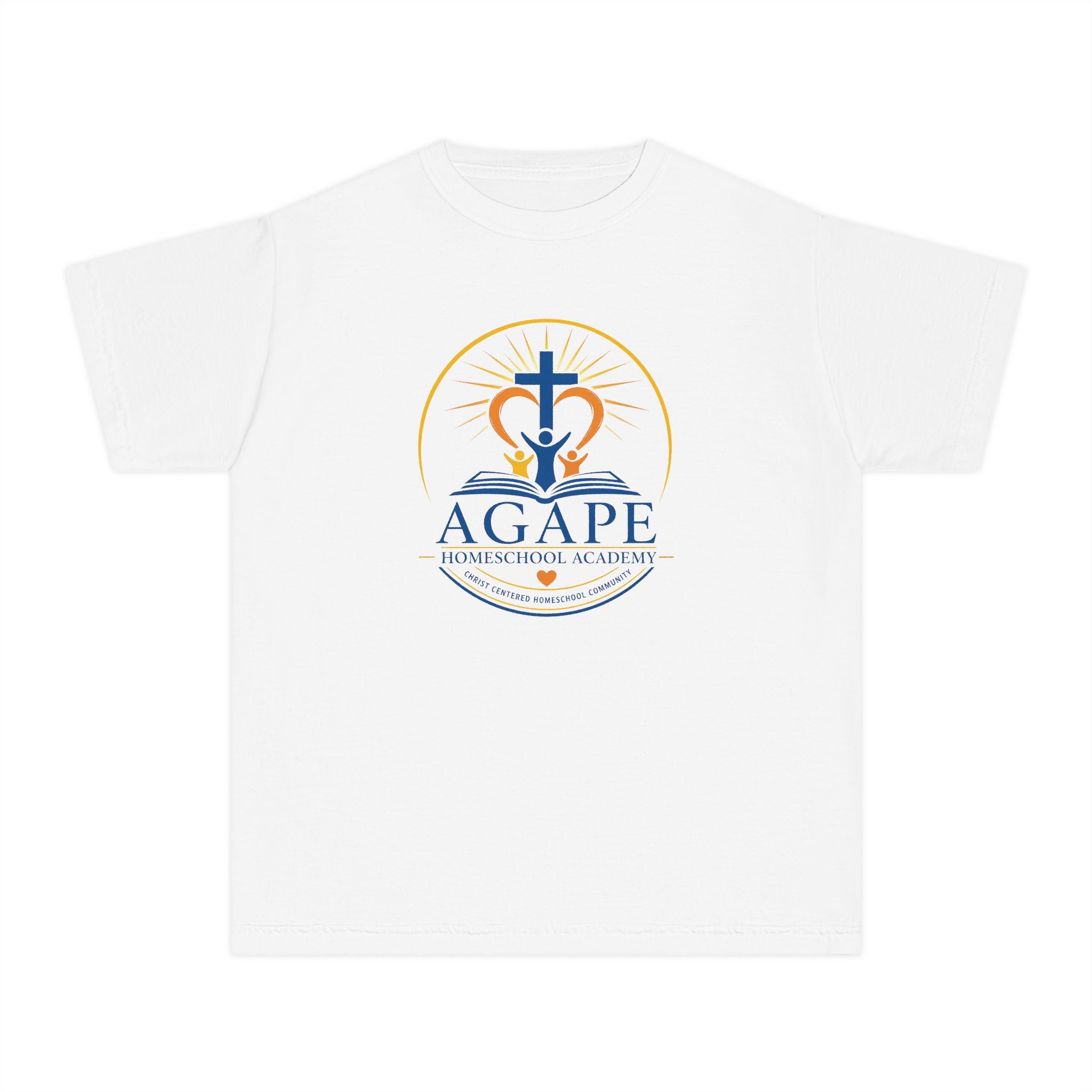 Lambs Agape Homeschool Academy Logo Tee