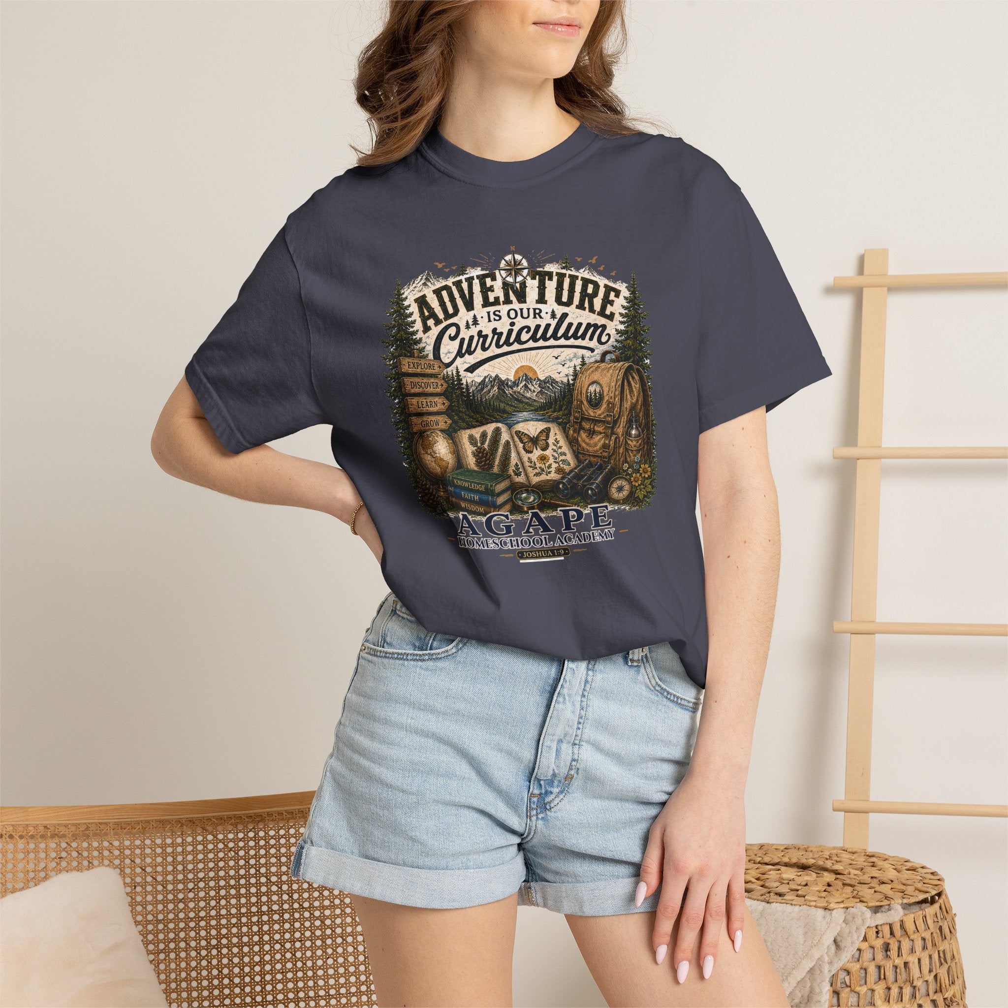 Lions Agape Homeschool Academy Adventure Tee