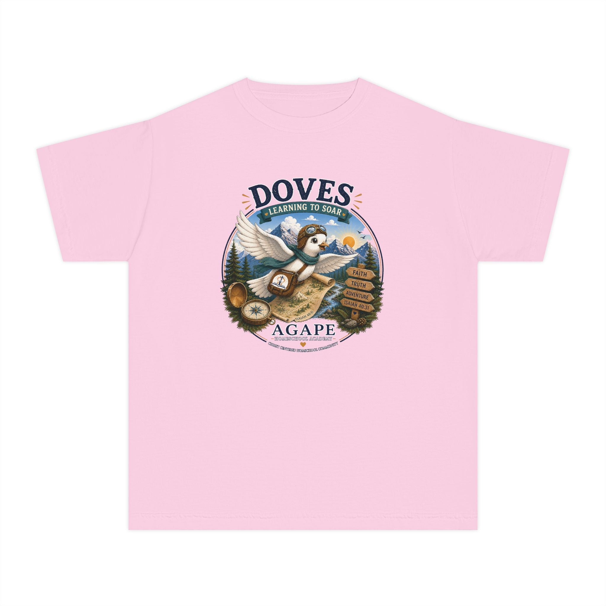 Doves Learning to Soar Tee