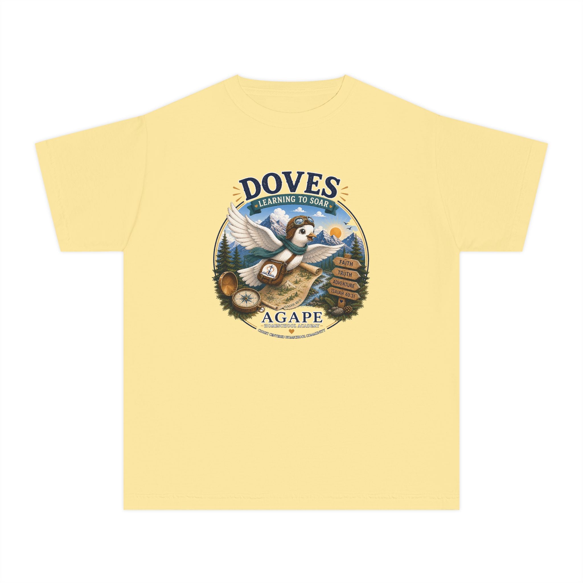 Doves Learning to Soar Tee