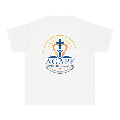 Agape Homeschool Academy  - Lambs Logo Short Sleeve T-Shirt