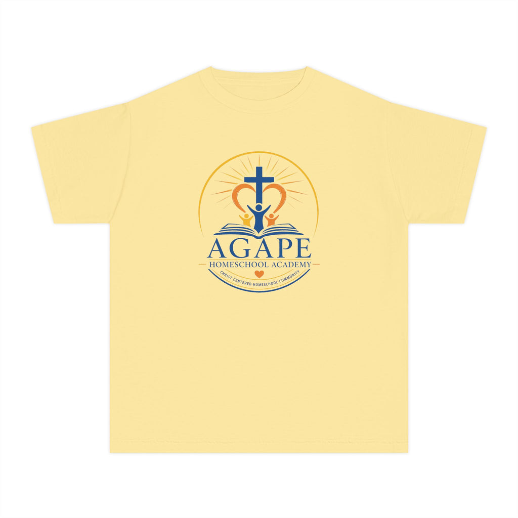 Lambs Agape Homeschool Academy Logo Tee