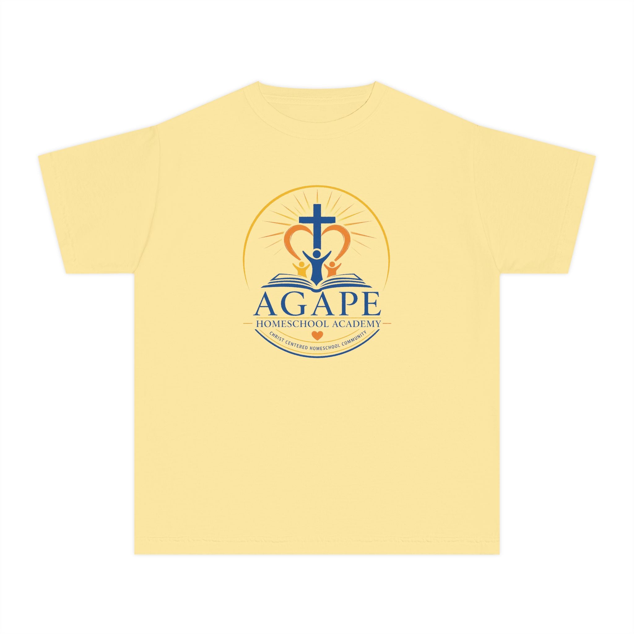 Lambs Agape Homeschool Academy Logo Tee