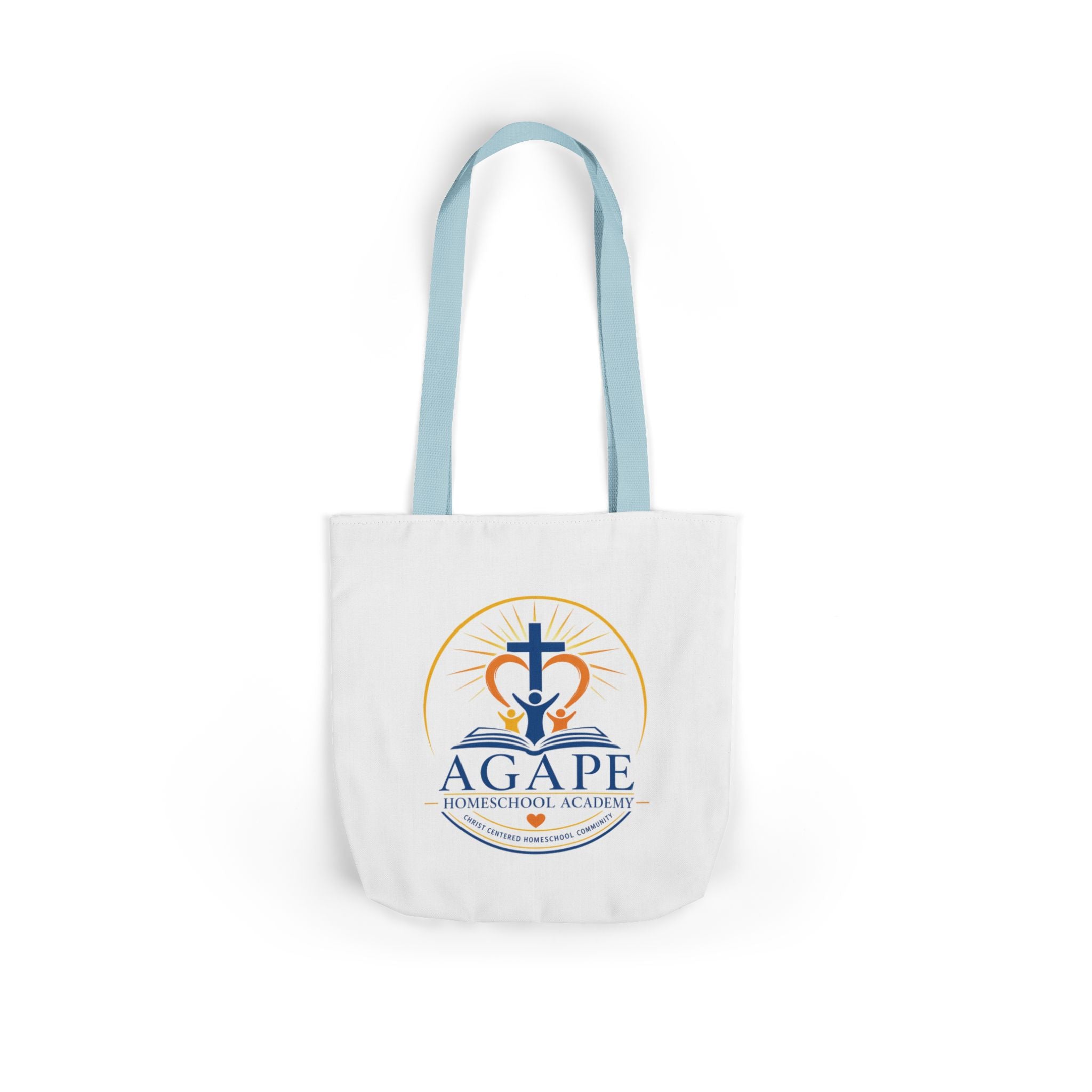 Agape Homeschool Academy Logo Tote Bag - 3 Sizes