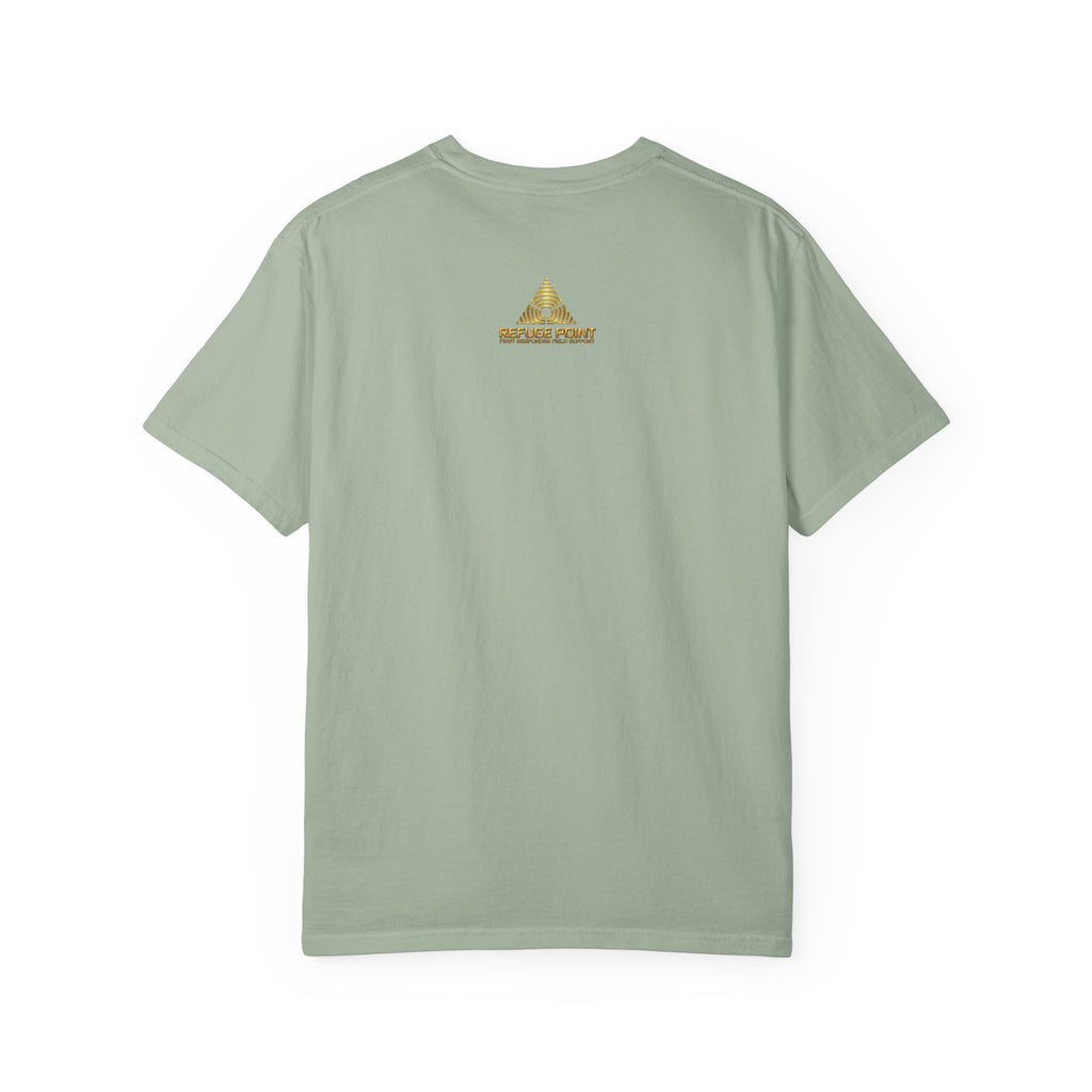 Refuge Point - Women's Volunteer T-Shirt, Galatians 5:13, Refuge Point First Responder Support, Ministry Volunteer Tee