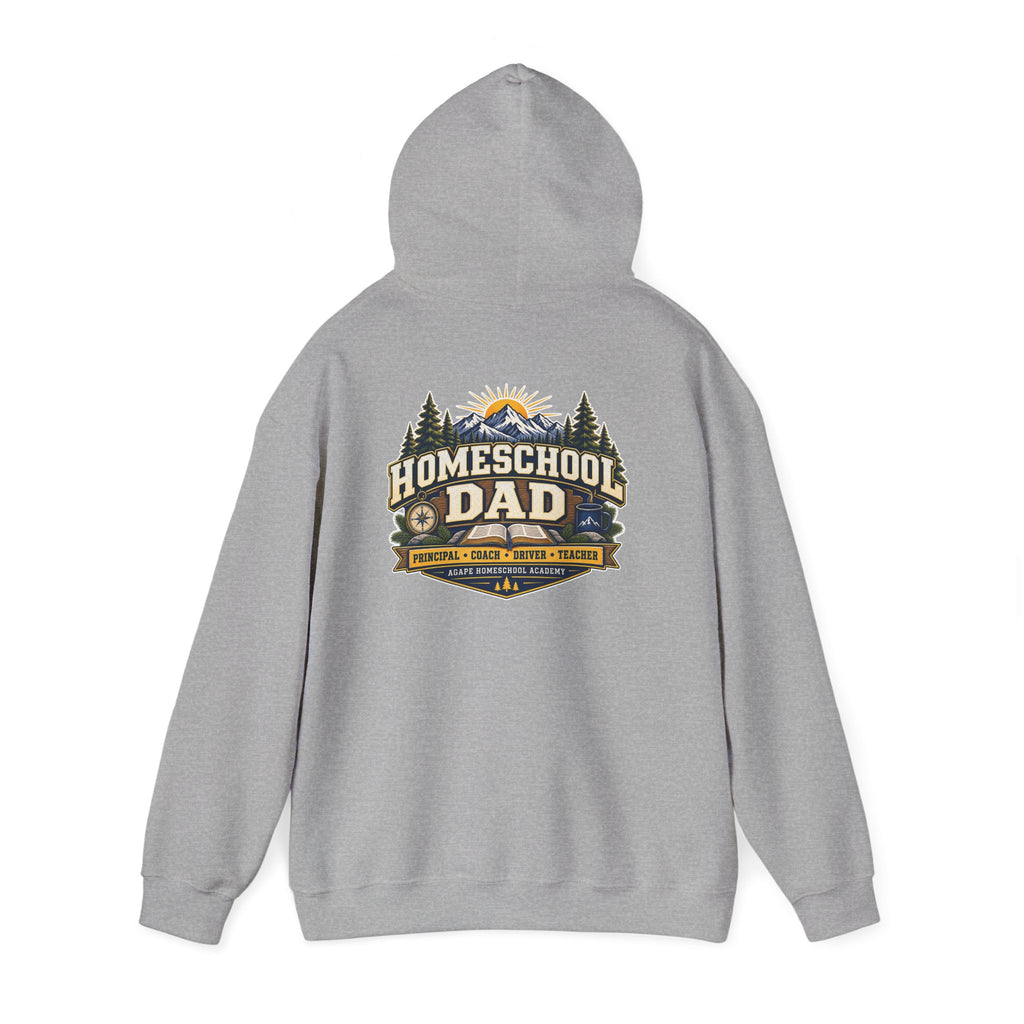 Agape Homeschool Academy Dad Pullover Hoodie